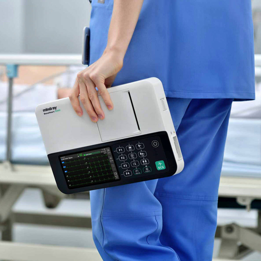 Mindray BeneHeart R300 Portable Electrocardiograph ECG– LSR Healthcare