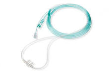 Disposable EtCO2 Nasal Sampling Cannula Adult with Male Luer - Sedation Nasal Prongs
