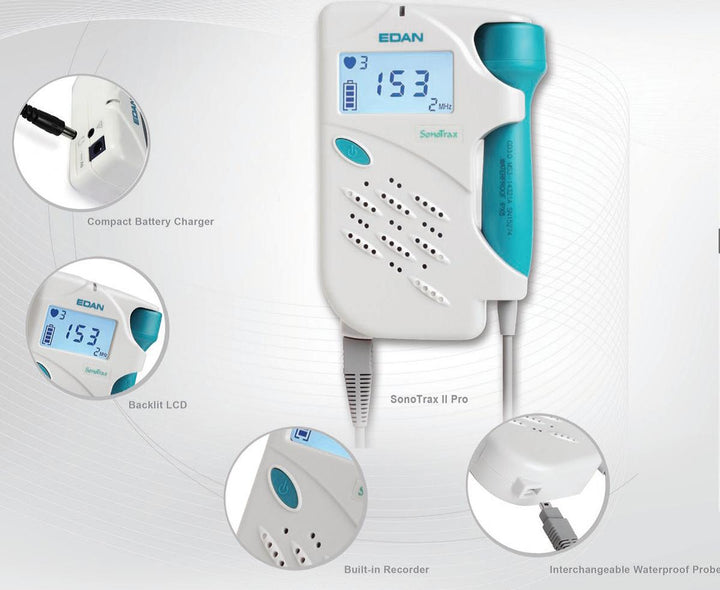 Edan Sonotrax Basic A Fetal Doppler Baby Heart Rate Monitor