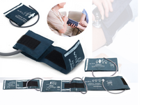 Soft Material Reusable Blood Pressure Cuff Single Tube
