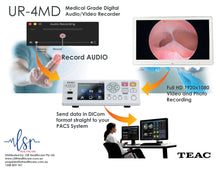 TEAC UR-4MD Full HD Medical Audio/Video Recorder for FEES Solution